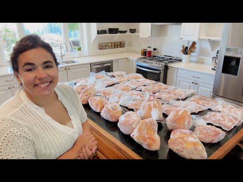 HUGE Local Bulk Chicken Freezer Stock Up and Organization!