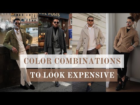 6 PERFECT Color Combinations For Men | OLD MONEY STYLE