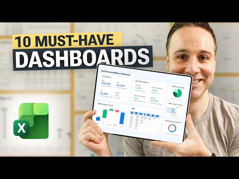 10 Excel Dashboards to Understand ANY business