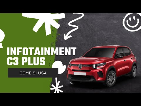 Tutorial explaining the infotainment system of the new Citroen C3 Plus