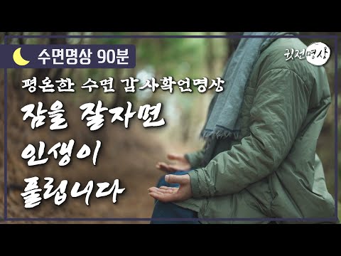 [🌙수면명상] 감사명상으로 깊은 잠, 숙면의 행복을 만나다 ✔️ 잠을 잘자면 인생이 풀립니다 ✔️ 평온한 수면, 풍요로운 삶 ✔️ 감사의 확언으로 행복한 인생을 만들다