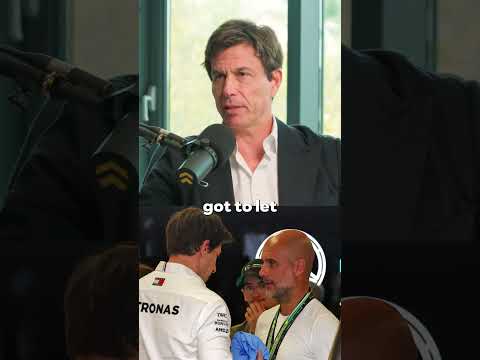Pep's message to Toto Wolff 🤝