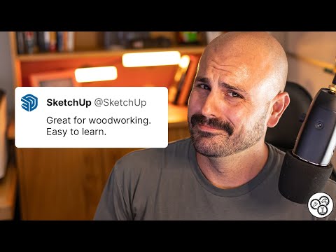 Building a Workbench in SketchUp (Start to Finish) - Beginner Tutorial