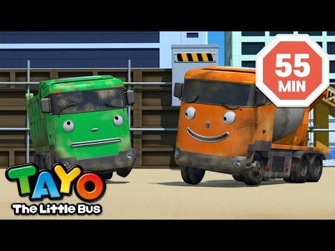 Let’s Build Together! Heavy Vehicle Work Stories | Tayo's Best Friends Compilation | Episode Club
