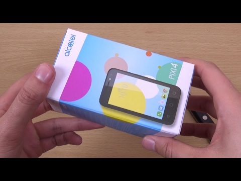 Alcatel Pixi 4 Unboxing - Android for cheap!