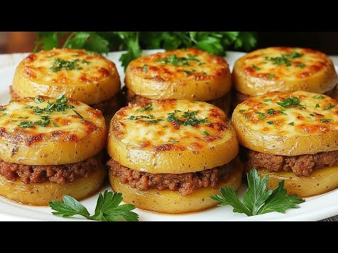 I've never eaten such delicious potatoes! Best potato recipe! Potatoes with ground meat.