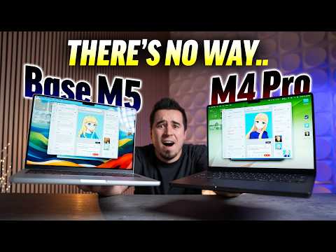 M5 vs M4 Pro MacBook Pro FULL Comparison - INSANE Value🤯