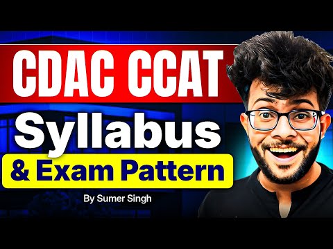 CDAC CCAT Latest Syllabus & Exam Pattern 2025 | Topic Wise Syllabus | CCAT Imp Topics 📚 ✅