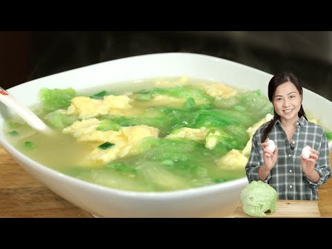 Did you ever make soup with lettuce? |生菜鸡蛋汤