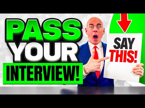 HOW TO PASS ANY JOB INTERVIEW IN 2025! (INTERVIEW TIPS) QUESTIONS & ANSWERS! 100% PASS!