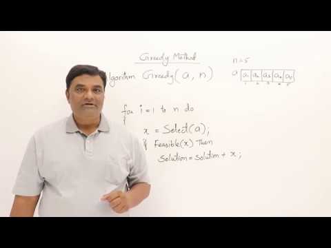 3. Greedy Method -  Introduction