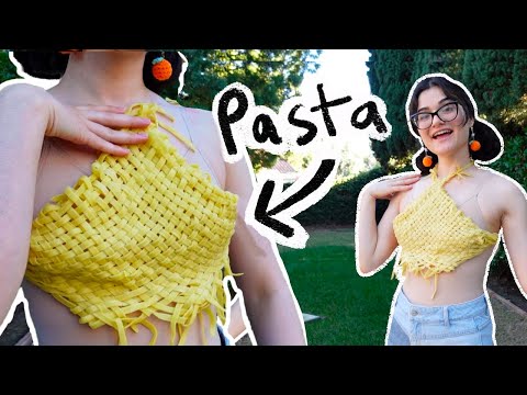 I Tried Making a Shirt Out of Pasta