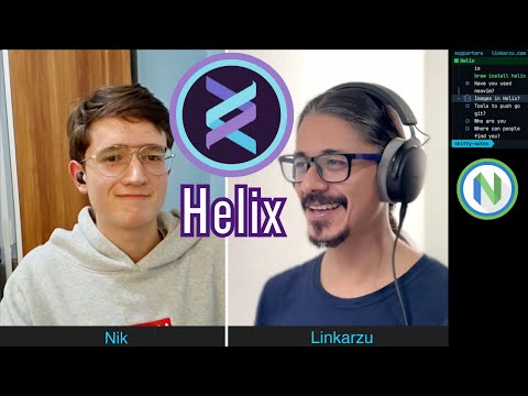 Neovim User Tries Helix | with Core Contributor Nik Revenco