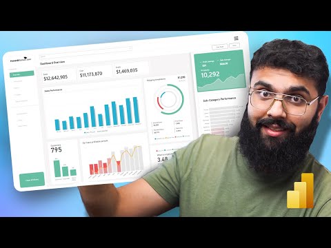 Power BI End-End Dashboard Design Project [Files Included 📂]  - 2025 ✔