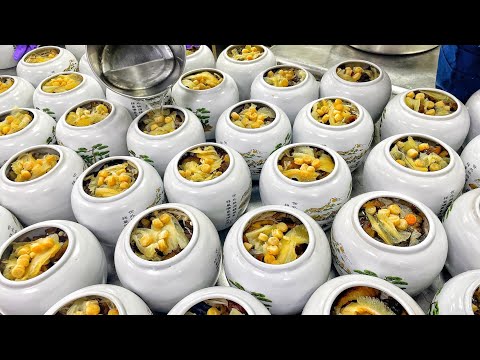 200份佛跳牆怎麼做！台灣味干貝魚翅極品佛跳牆｜Buddha jumps over the wall｜台灣美食｜傳統名菜｜Amazing Taiwanese Food｜scallop｜涂師傅經典功夫菜