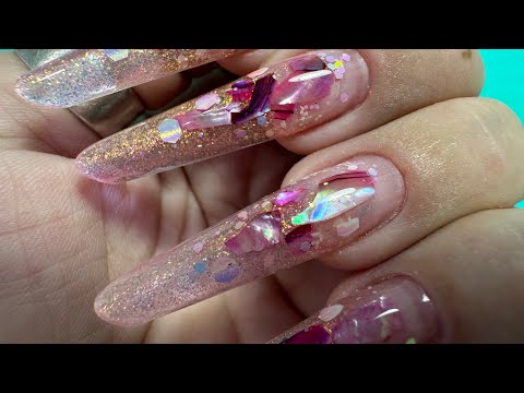 5️⃣5️⃣ наращивание ногтей/верхние формы/наращивание на верхние формы