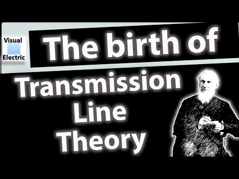 How the First Transatlantic Submarine Cable in 1858 led to Transmission Line Theory as we know it