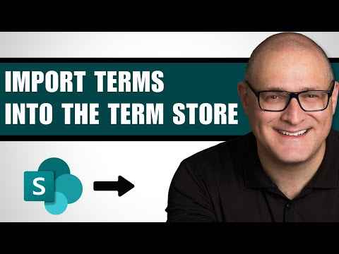 How to Bulk Import Terms into the SharePoint Term Store
