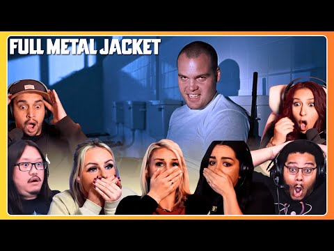 TOP Pyle's Breakdown in the Bathroom Reactions 😲 Full Metal Jacket (1987) Movie Reaction Mashup