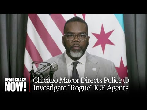Chicago Mayor Brandon Johnson Directs Local Police to Investigate "Rogue, Reckless" ICE Agents