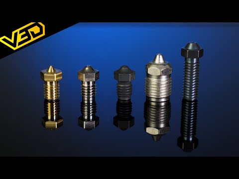 3D Printer Nozzles - Everything you need to know