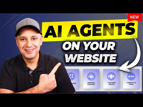 How to Add a Smart AI Agent to Your Website in 2025