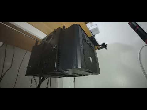 Mounting my computer under the desk. 