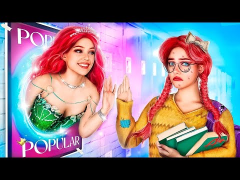 تحول من نيرد لمشهورة! ازاي تبقي مشهورة! عروسة البحر فى الحياة الحقيقية!