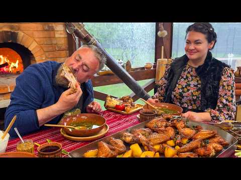 🔥 Smoky Turkey Wings - The Way My Grandfather Cooked!