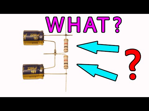 What Is The Purpose Of The Resistors Across The Capacitors? Here Is The Answer!