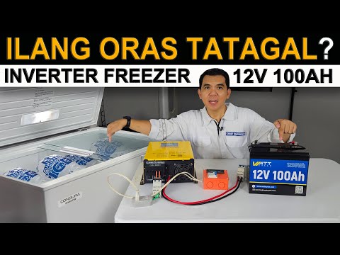 12V 100Ah LiFePO4 vs 7cu. Freezer - Run Time Test WattCycle Battery