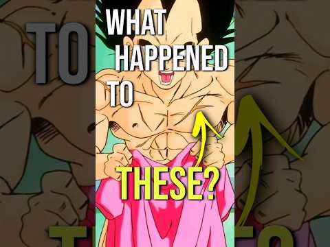 Where Did Vegeta's Scars Go?