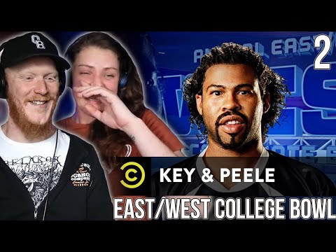 COUPLE React to Key & Peele - East/West College Bowl 2 | OB DAVE