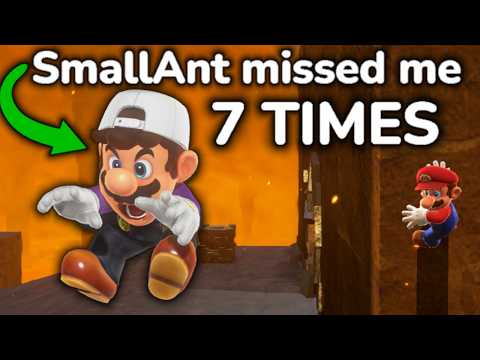 I tricked SmallAnt with an INSANE hiding spot in Mario Hide and Seek