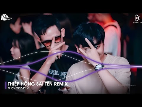 Mashup Thiệp Hồng Sai Tên x Cứ Ngỡ Là Anh Remix 🎧 Em Viết Thiệp Hồng Tên Em Thì Đúng Remix TikTok