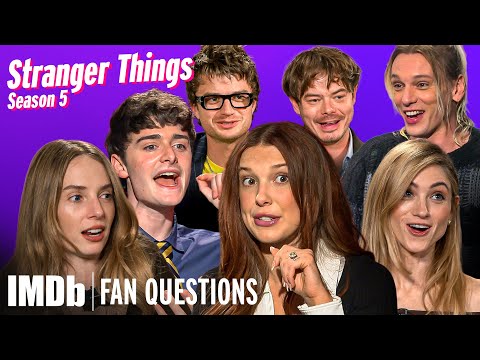 "Stranger Things" Cast Answer Fan Questions