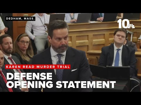 Defense presents opening statement in Karen Read murder trial