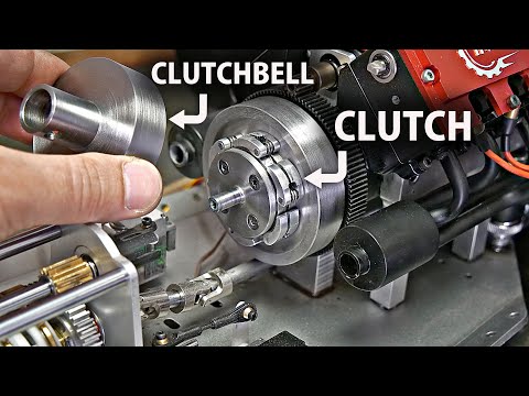 Making a CLUTCH System for the 1/5 RC V8 CAR!