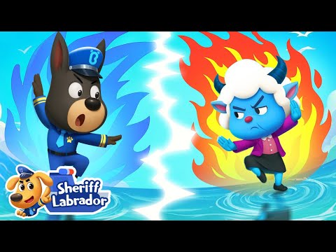 Dobie vs. Granny Antel | 🌊 WaterCity Mystery | Police Cartoon | Sheriff Labrador