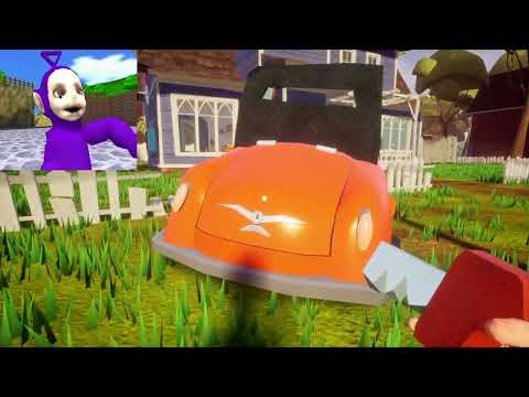 ESCAPE FROM FREDBEAR FOXY BEAR5! | Tinky Winky Plays: Hello Neighbor Mods (compilation)