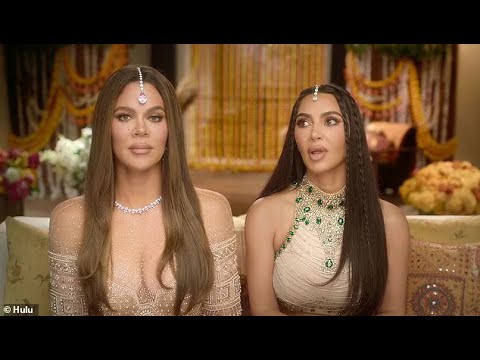 Kim and Khloe Take India For The Ambani Wedding in Latest episode