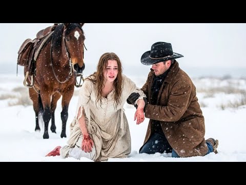 She Crawled Barefoot Through a Blizzard to Escape Him — A Cowboy Shielded Her With His Life