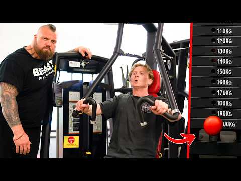 Can pro climber MAX out the gym? ft. Eddie Hall