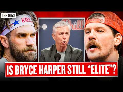Bryce Harper Reacts To Being Called "Not An Elite Player" By Phillies President | Bussin' MLB