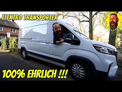 So ist es wirklich ELEKTRO TRANSPORTER zu fahren!