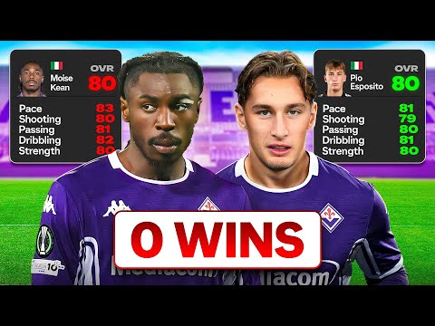 I Rebuild FIORENTINA Who Havent Won A Game!