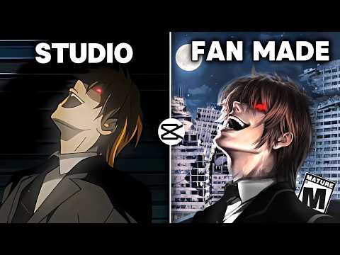 How I Created Manga Animation On CapCut! (shocking results)