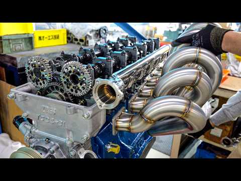 Making Japanese Racing Engine. A domestic engine company made purely in Japan