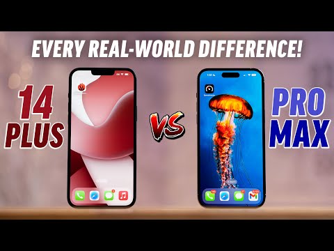 iPhone 14 Plus vs 14 Pro Max - NOT What We Expected..!