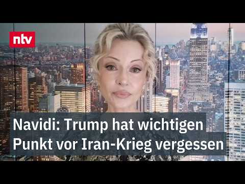 Navidi: Trump hat wichtigen Punkt vor Iran-Krieg vergessen - "Viel Unglauben ausgelöst"
